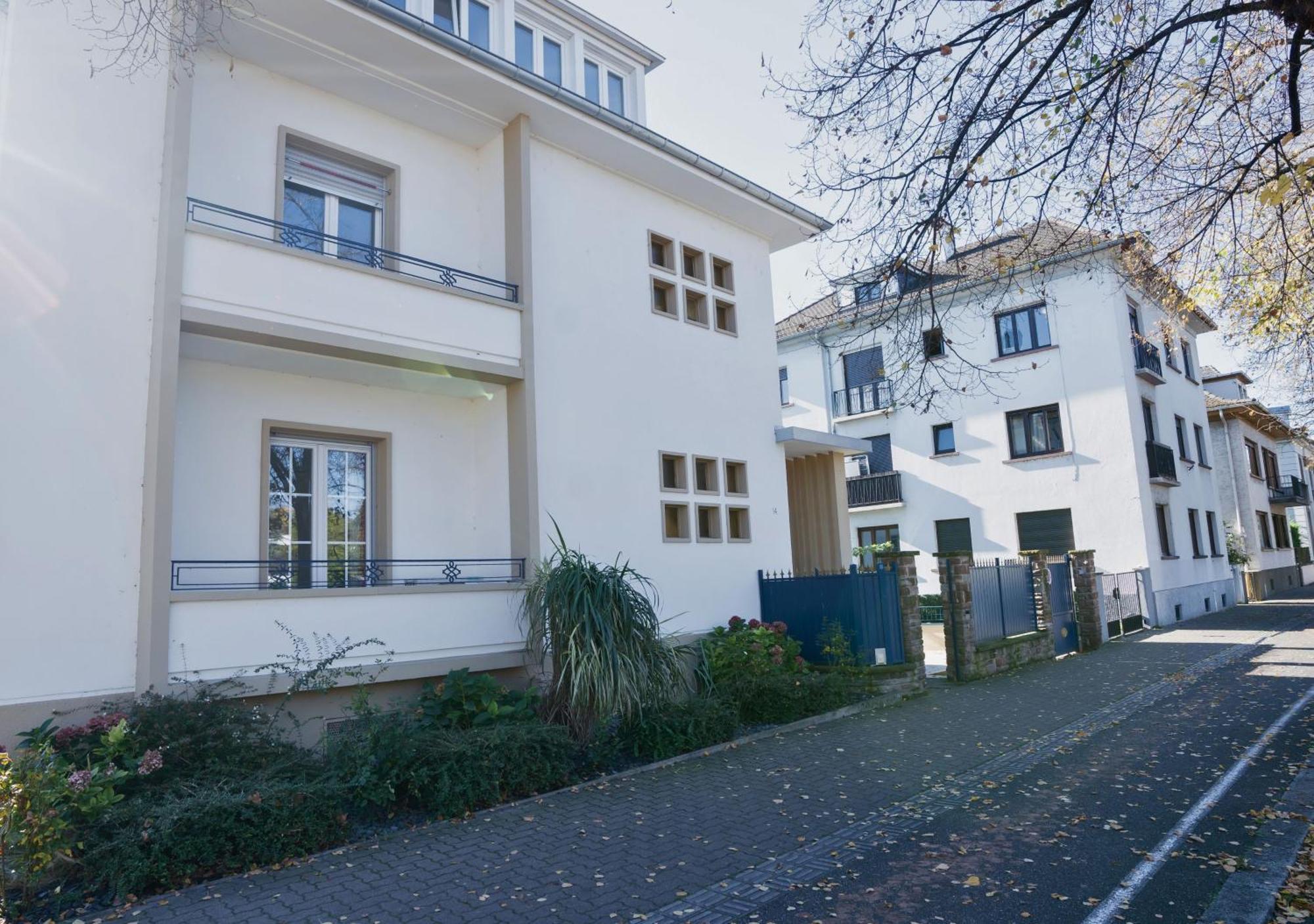 Charmant Appartement Avec Terrasse Dans Villa Straatsburg Buitenkant foto