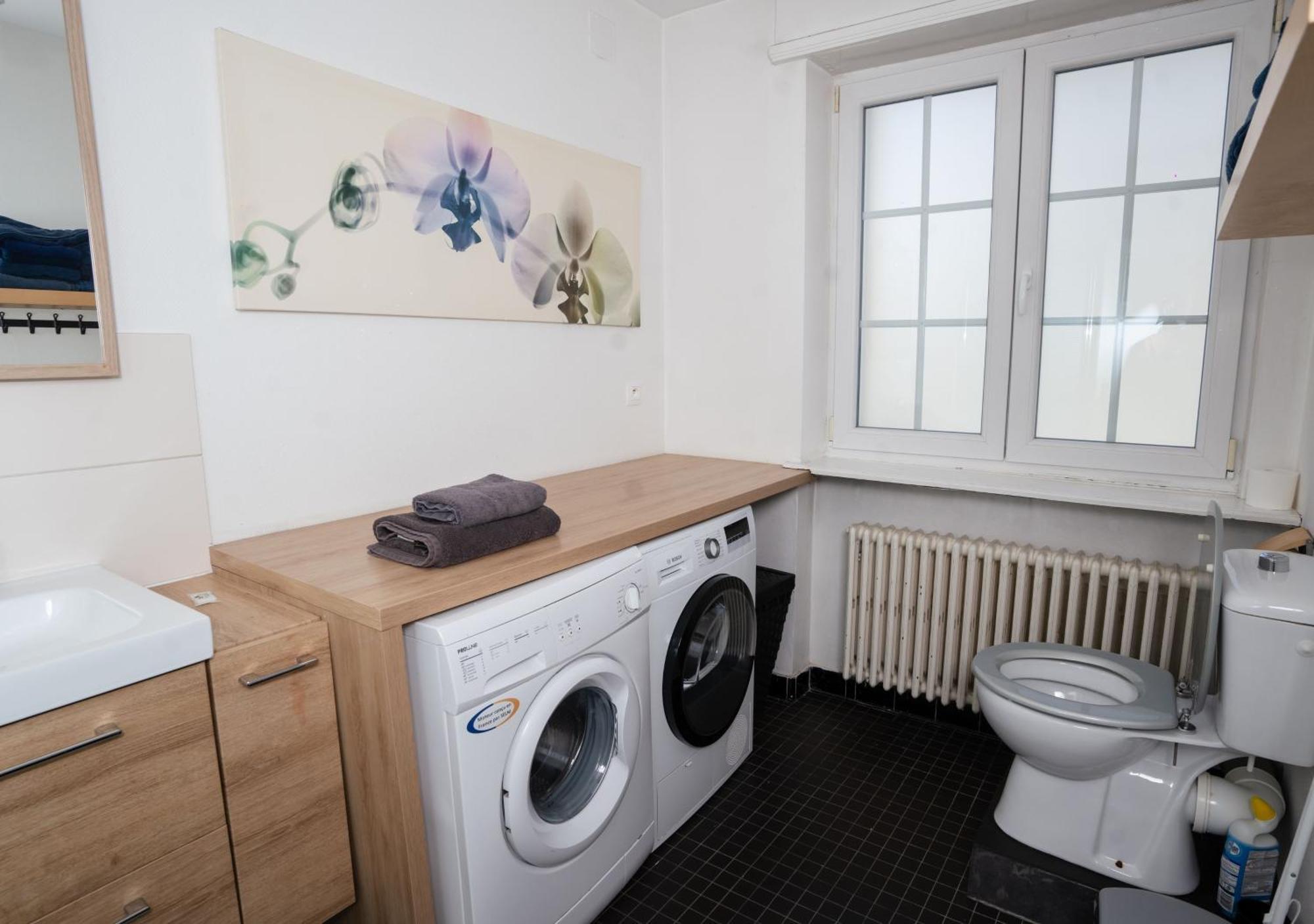 Charmant Appartement Avec Terrasse Dans Villa Straatsburg Buitenkant foto