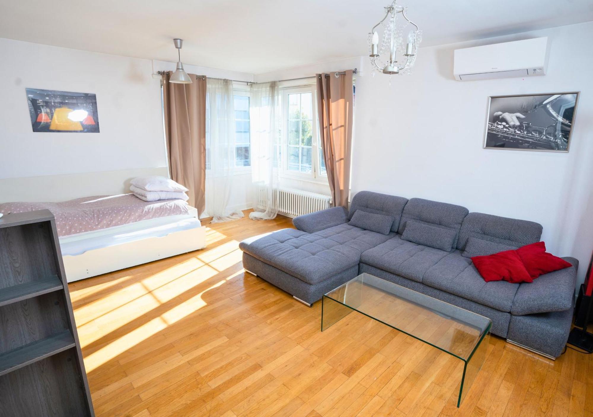 Charmant Appartement Avec Terrasse Dans Villa Straatsburg Buitenkant foto